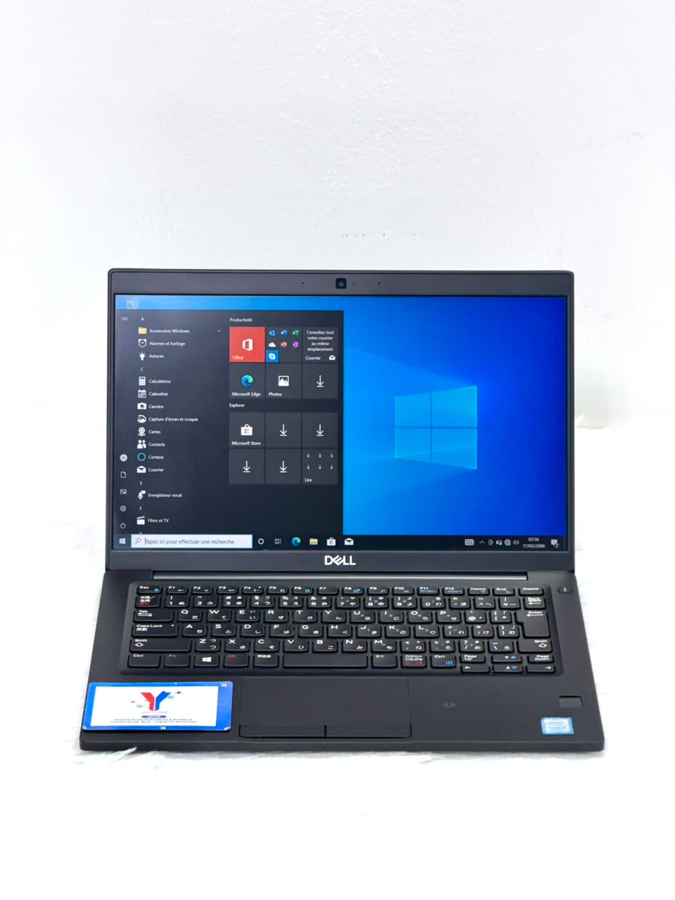 DELL Latitude 7390 Core(TM) i7  - 8650U CPU @ 1.90GHz  - 13’’, 128 SSD - 4 Go Ram - Azerty