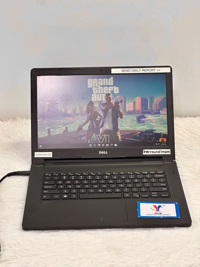 Dell Latitude 3470  Core(TM) i7  - 6500U CPU @ 2.50GHz  - 2.60GHz 14’’, 500 HDD - 8 Go Ram - Azerty