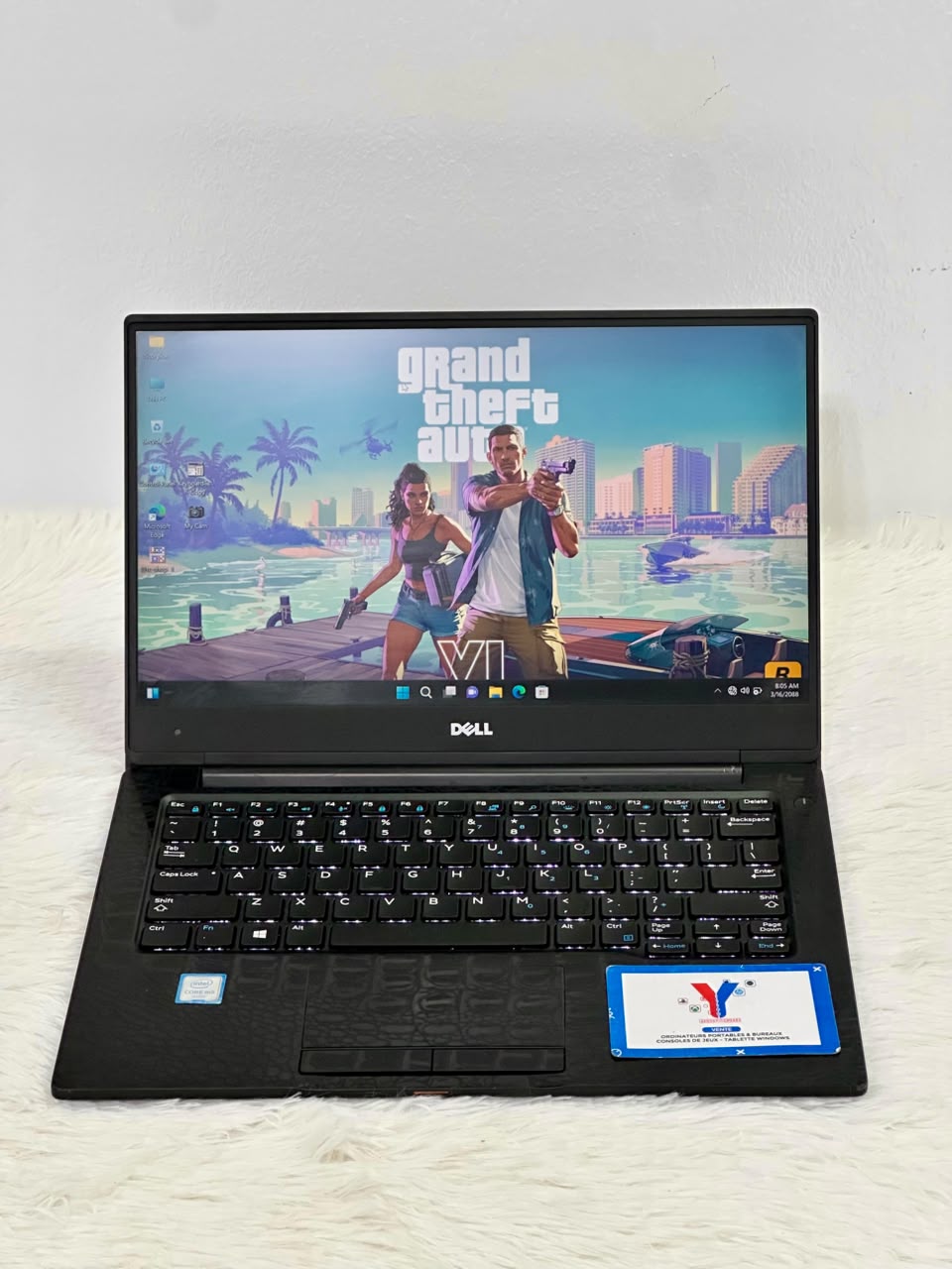 Dell Latitude 7370  Intel (R) Core(TM) i3  - m5-6Y57 CPU @ 1.10GHz  - 1.10GHz 13.3’’, 128 SSD - 8 Go Ram - Azerty