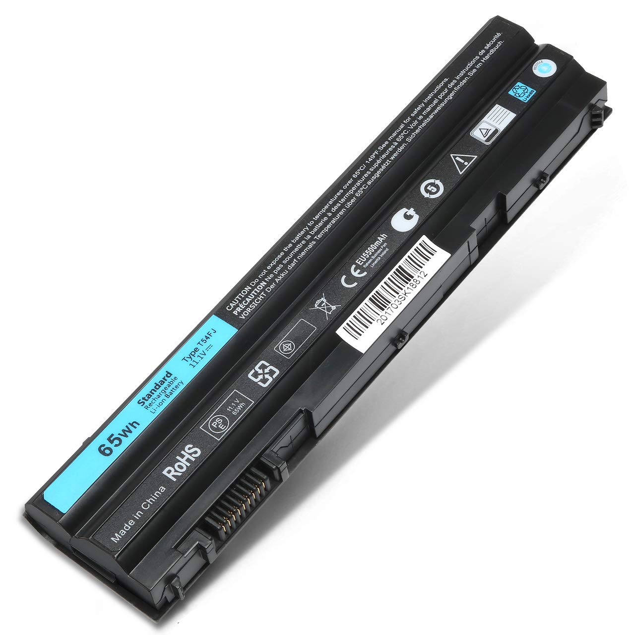 DELL LATITUDE 6420 BATTERIE  E5220 - E5420 - E6430 - E6440 - T54FJ  E5530 - M5Y0X - E6440 -E6520 - E6530 -E6540